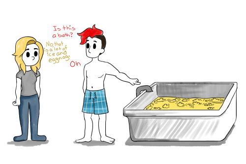 super-skid:  These boys don’t seem to know how to take a bath.Crappy comic, I know but hey at least it’s …. uh… well… nevermind