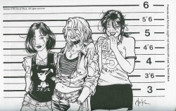 brianmichaelbendis:  Francine and Katchoo caught red-handed with