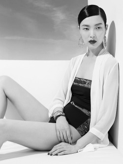 brunchatbergdorfs:  Sung Hee Kim in “Luxurious Summer” by Wee