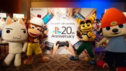 parappathedog:  Playstation 20th Anniversary to Japan. 