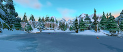 wowcaps:  Iceflow Lake is freezing over in Dun Morogh.World of