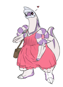 Palkia in a dress I don’t know why