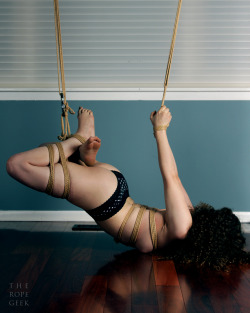 theropegeek:  Rope creation, tying, and photo by meModel:  Anya