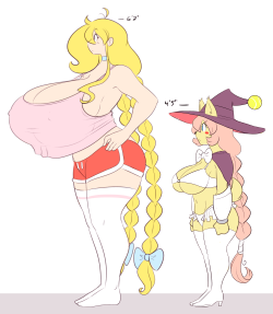 theycallhimcake:  Tallest and shortest characters in the roster