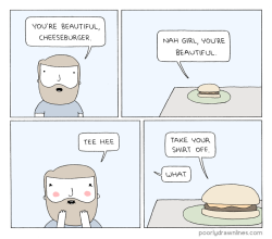 pdlcomics:  Cheeseburger 