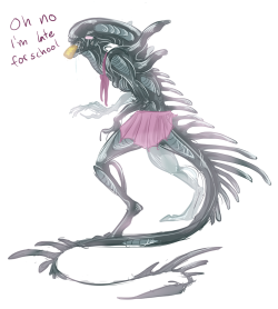 floofsqueak:  cupcakedrawings and i were drawing aliens 