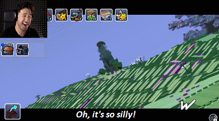 markipliergamegifs:  This was fantastic~That camel was the best thing ever!Lego Worlds 
