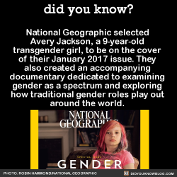 did-you-kno:  National Geographic selected  Avery Jackson, a