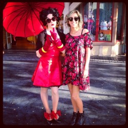 Betty Boop said I was cute! #touristshit  (at Universal Studios Hollywood)