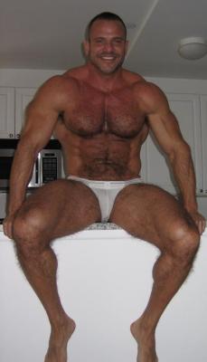 dad-is-home:  Dad Is Home: New Daddies & Muscle Bears Every