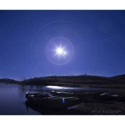 Meteors vs Supermoon #nasa #apod #meteors #geminid #geminids