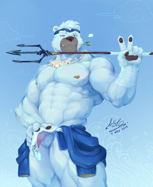 natee-silnp:   Polar Bear !!! — RollingStone  >>> 7 November 