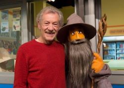 sesamestreet:  Gandalf meets some guy who claimed to be Gandalf