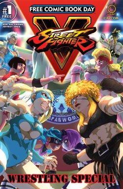 blimblethings:  UDON’s FCBD STREET FIGHTER V: WRESTLING SPECIAL