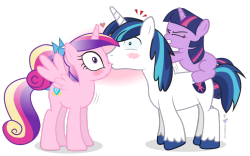 royalcanterlotvoice:  Now, Kiss! by ~dm29 