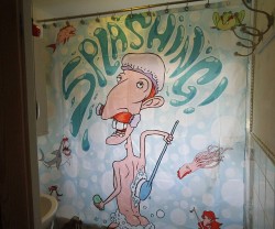 awesomeshityoucanbuy:  Nigel Thornberry Shower CurtainLiven up