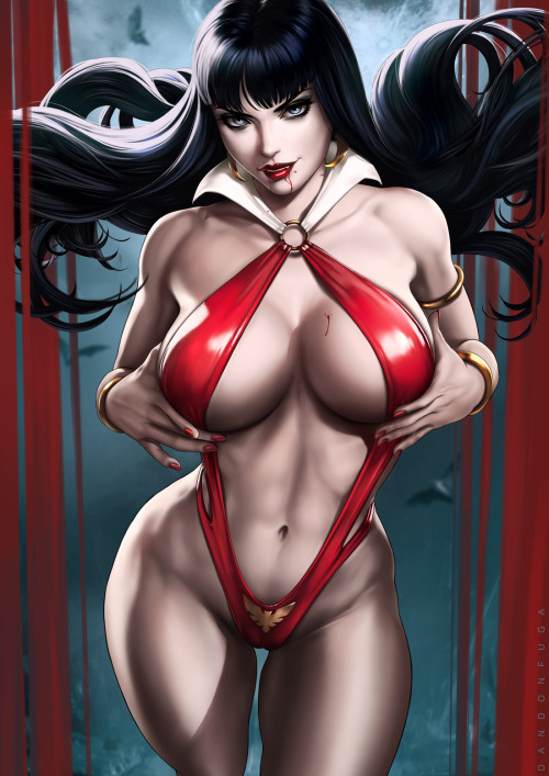 witcherdxd:Vampirella by dandonfuga 