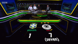 The BBC had to make the Germany score clear just in case anyone
