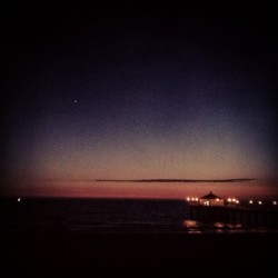 Venus…. The great GODDESS. (at Manhattan Beach Pier)