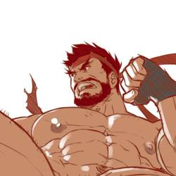 dizdoodz:  Ryu tiddies #Ryu #pecs #abs #streetfighter #dizdoodz