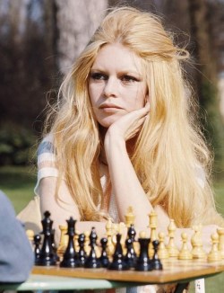 gatabella: Chess Brigitte Bardot, Catherine Deneuve, Marlon Brando,