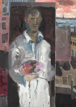 thunderstruck9:  Rainer Fetting (German, b. 1949), Selfportrait