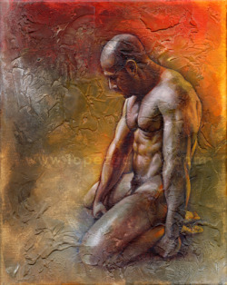 wwwlopezstudio:  “Heat 3” Chris Lopez Acrylic and