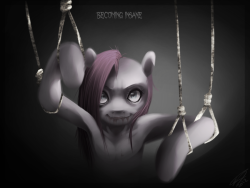 mylittleponyoficialg4:  Becoming insane by Imalou