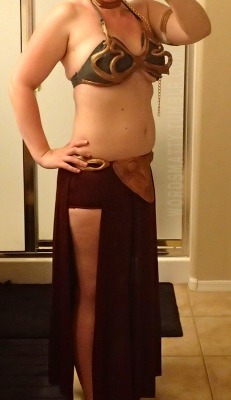 More Princess Leia dress up.  I think that this weekend I need