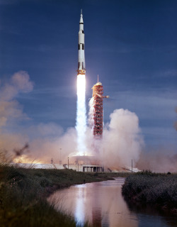 commandmodulepilot:  Apollo 15 - Launched 43 Years ago today