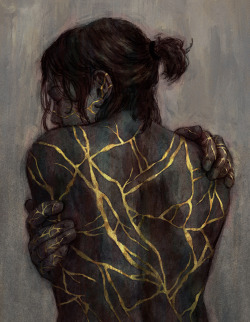 ankegladnick: “Kintsugi” - The art form of mending broken