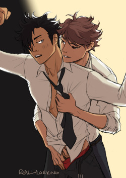 reallyporning:did you say something about an office au? SAY NO