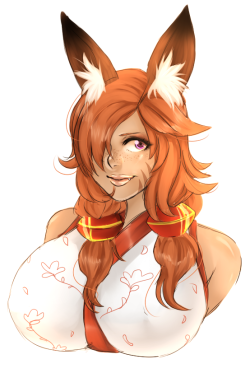 Posting up some artwork! Bust commission I got from a great commissioner