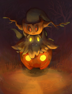 j3rry1ce:  More ghost Pokemon! I can imagine that Pumpkaboo and