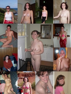 Thank you so much for sharing your naked wife. I love her pigtails. I notice her boobs fluctuate, so guessing she has children. Very nice.