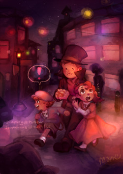 soupery:  been speedin thru the professor layton games recently