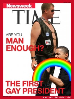 (via Obama ‘The First Gay President’ - Suicide Betties