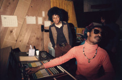 lmsig:  ladyamc1897:  Young Michael & Stevie Wonder  a lot