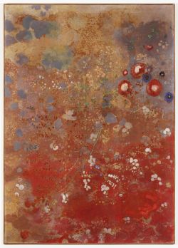 animus-inviolabilis:  Panneau rouge Odilon Redon 1915 