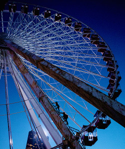   New still of Fourtris climbing the ferris wheel  