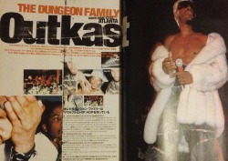 swampmami:  spread on Outkast in a Japanese magazine Arvid picked