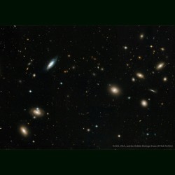 Inside the Coma Cluster of Galaxies #nasa #apod #esa #hubble