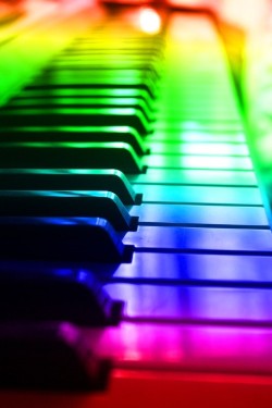 Music holds every colour of the rainbow