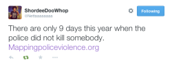 justice4mikebrown:  As of June 11, 2015, there have only been