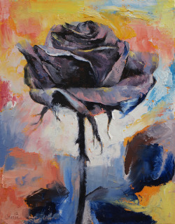 artagainstsociety:  Black Rose by Michael Creese