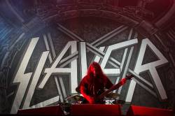 metal-attack:  Slayer in Brasil, by Marcelo Andrade, 2013. 