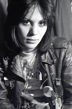 soundsof71: Joan Jett, by Chris Stein.