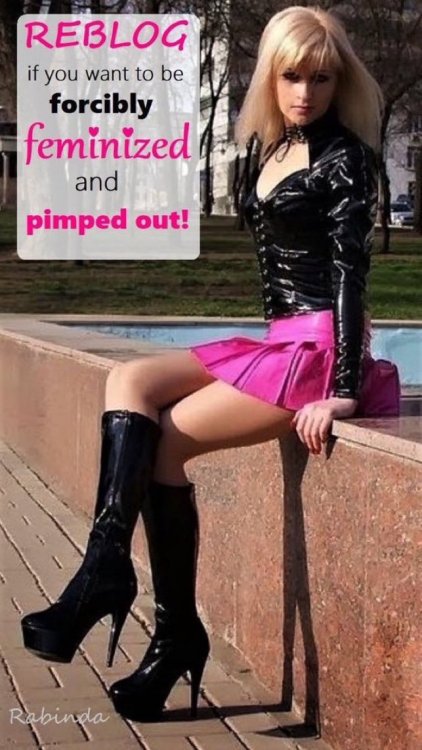 sissysubboyslut:  hannah-dolly:  Yes, just come snatch me away