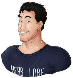 sporemon:  markiplier feat. nonexistent herb lore shirt ¯\_(ツ)_/¯ 