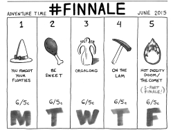 kingofooo:  A WEEK OF NEW ADVENTURE TIME!The final 6 episodes